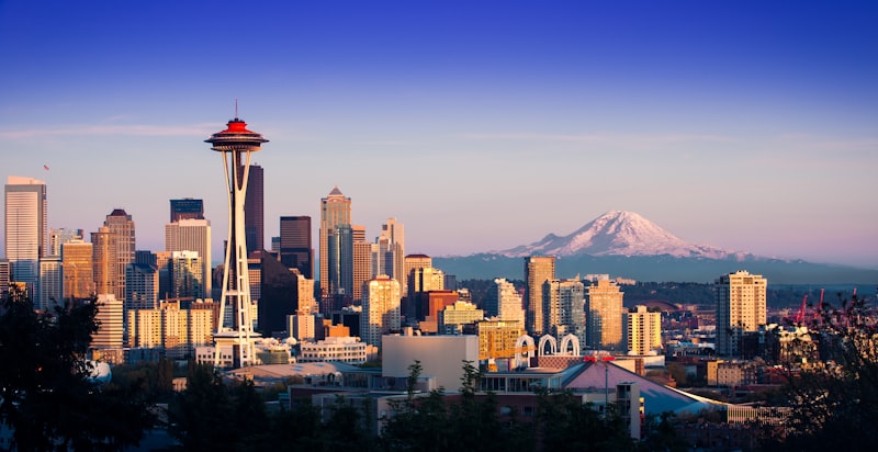 Seattle street scene resembling Amsterdam